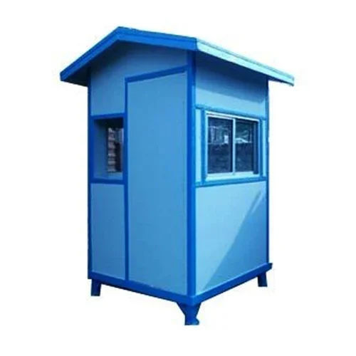 Blue Security Portable Cabin - Material: Steel