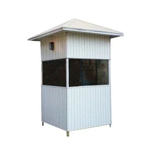 Prefabricated Security Cabins - Color: White