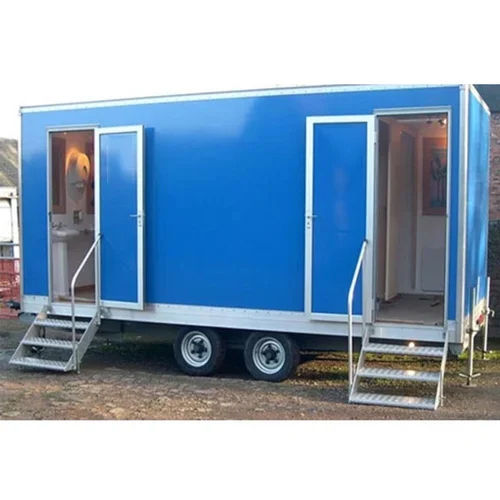 Portable Toilet Cabins - Color: Blue