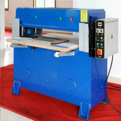 Hydraulic Slippers Making Machine - Color: Blue