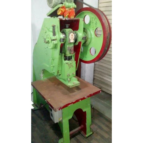 Semi Automatic Sole Cutting Power Press - Color: Green