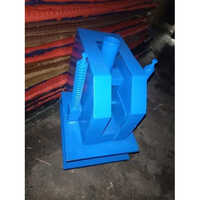 Manual Slipper Sole Cutting Machine - Color: Blue