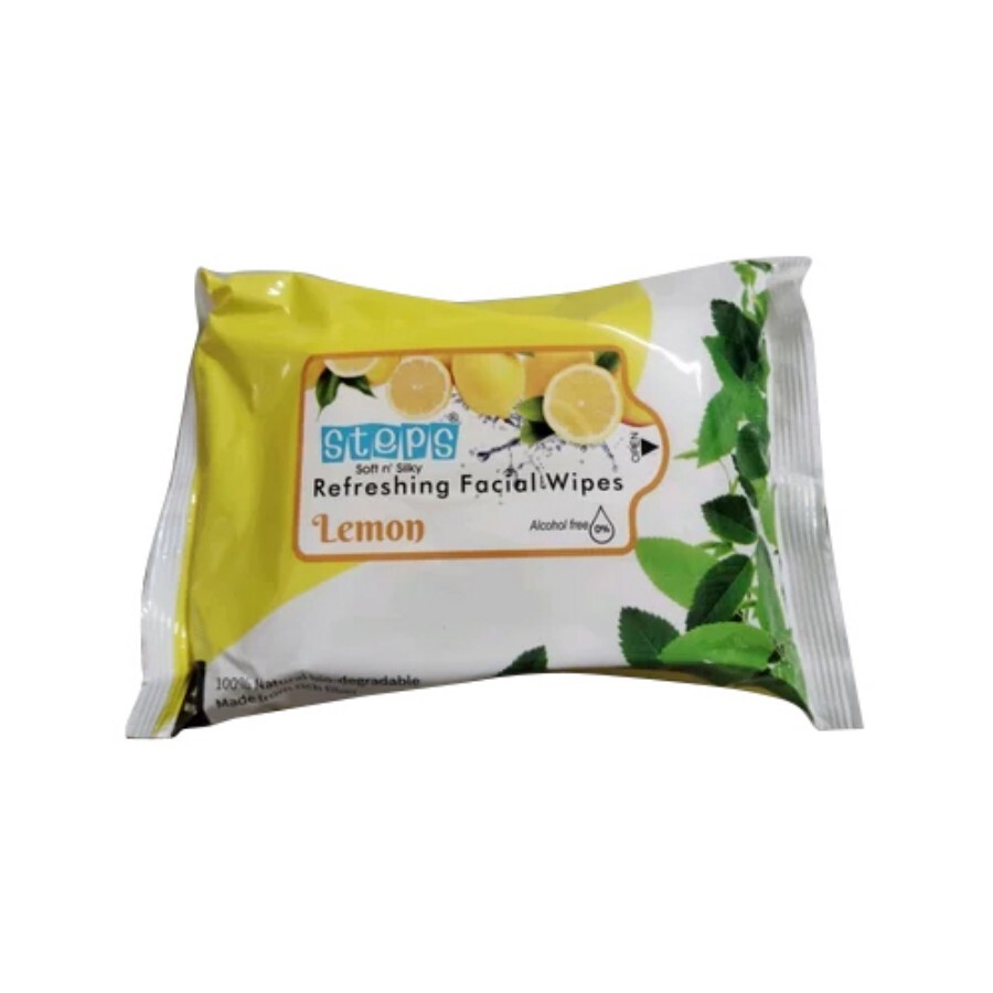 Lemon Fragrance Facial Wipes