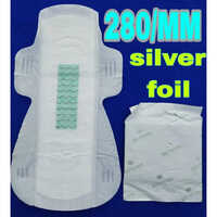 Silver Foil Sanitary Cotton Pad