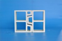 Cordierite Mullite Extruded Perimeter Blocks for Kiln Car Bases