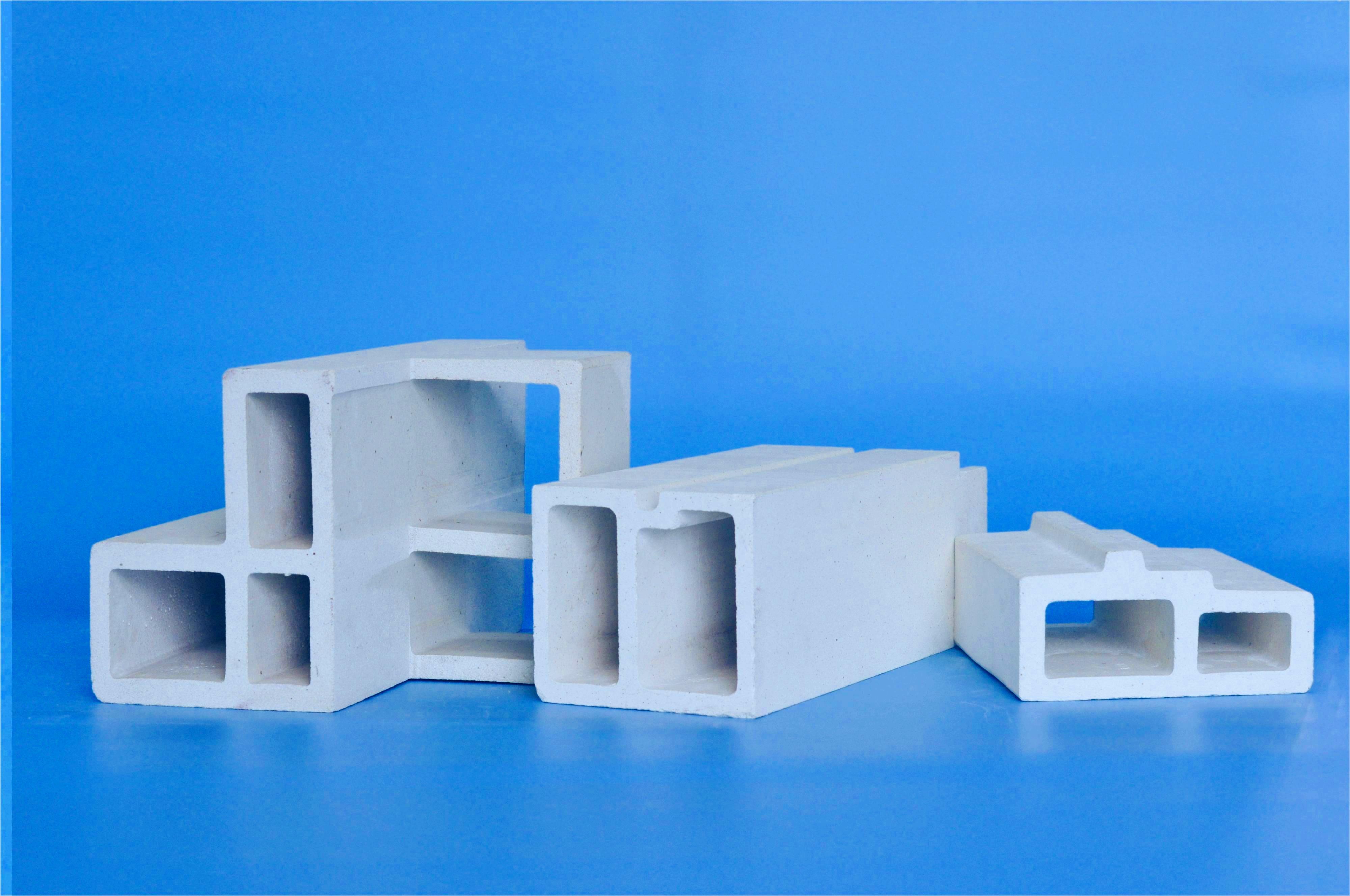 Cordierite Mullite Extruded Perimeter Blocks for Kiln Car Bases
