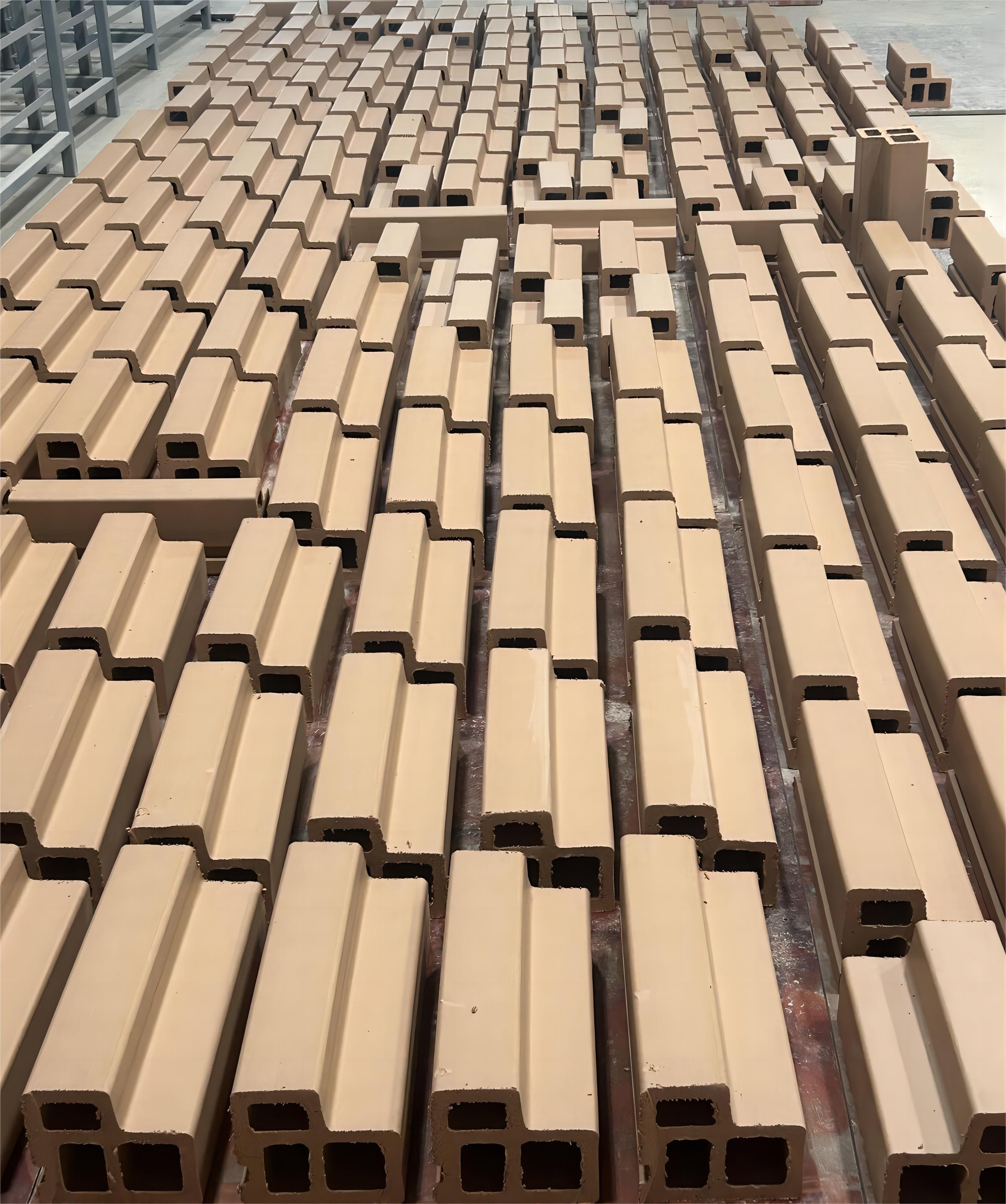 Cordierite Mullite Extruded Perimeter Blocks for Kiln Car Bases