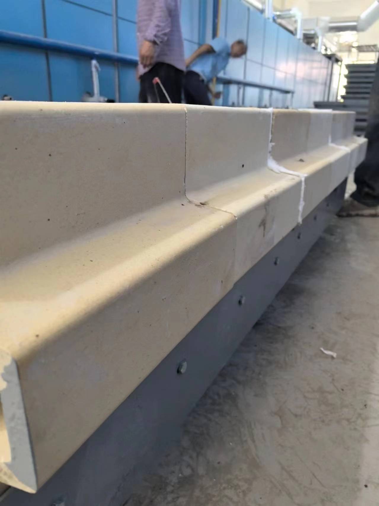 Cordierite Mullite Extruded Perimeter Blocks for Kiln Car Bases