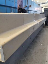 Cordierite Mullite Extruded Perimeter Blocks for Kiln Car Bases