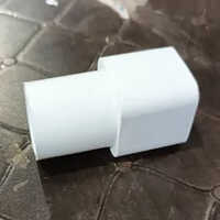 Square to Round Socket - PVC Washer White Color | High-Quality Corrosion-Resistant Easy to Install Manual Technology