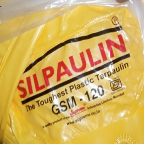 15X24 Feet 120gm Yellow Colour Supreme Silpaulin