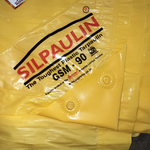 18X45 Feet 90 Gsm Yellow Colour Supreme Silpaulin