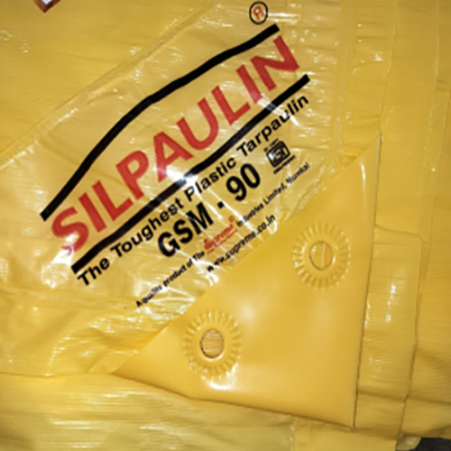 6X9 Feet 120 GSM Yellow Colour Supreme Silpaulin