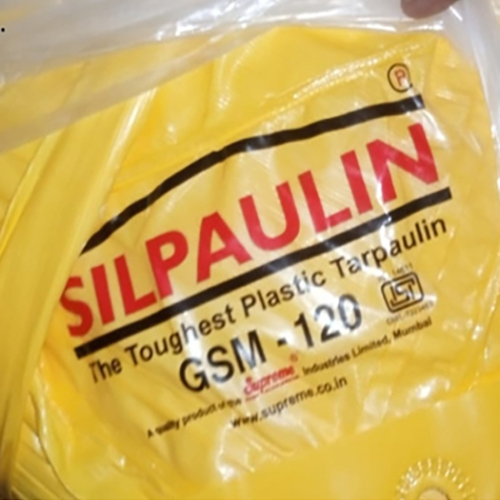12X12 Feet 120Gsm Yellow Colour Supreme Silpaulin