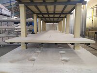 Kiln Furniture Extruded Batt/ Hollow Kiln Shelf/ Slab/ Plate