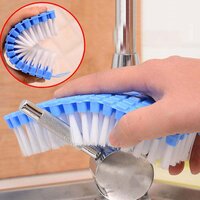 Flexible Plastic Cleaning Brush for Home, Kitchen and Bathroom
