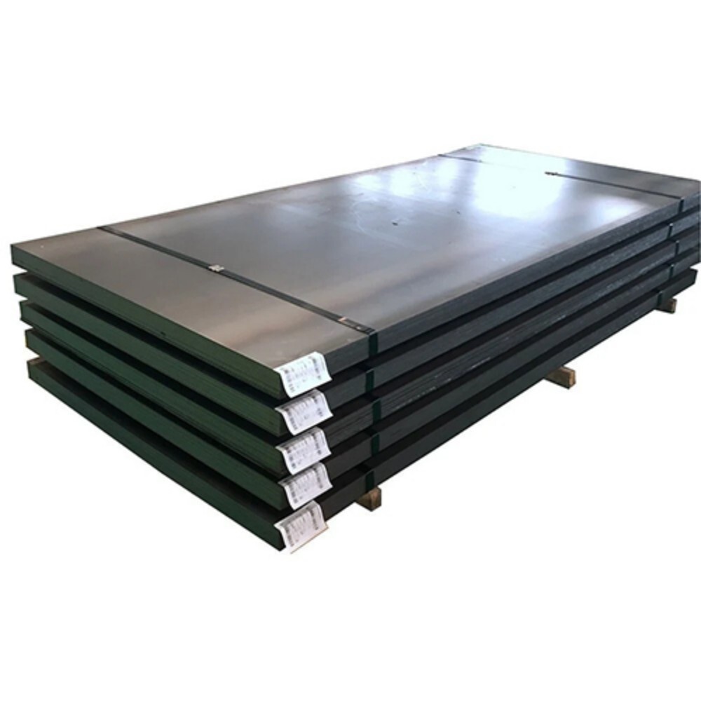 Mild Steel Hot Rolled Sheet - 4 mm Thick, Galvanized EN24 Graded Rectangular Sheet for Industrial Applications 