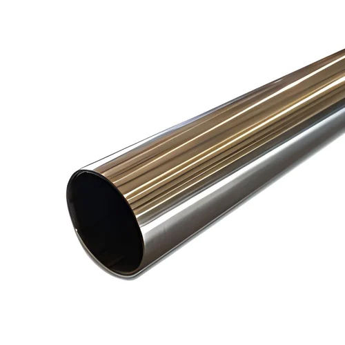 Stainless Steel Round Pipe - 1.4mm Thickness, Silver Color | Various Grades Available, Rust and Corrosion Resistant, Ideal for Fluid Applications