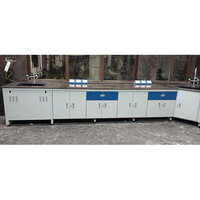 ग्रेनाइट टॉप के साथ L आकार की दीवार साइड टेबल