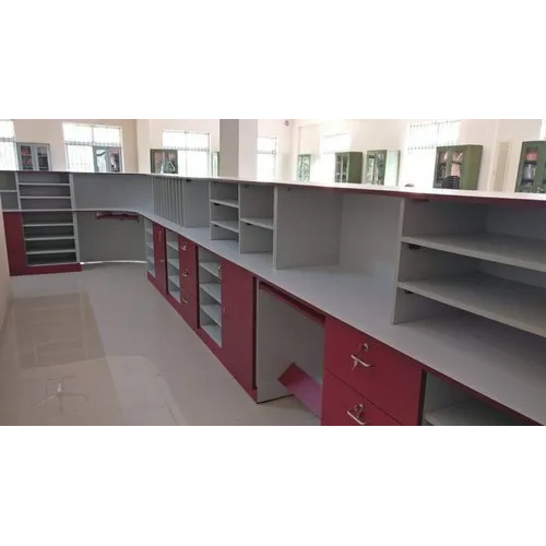 Library Counter Shelves