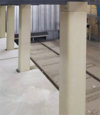 Cordierite Mullite Kiln Furniture Extruded Support / Pillar/ Prop/ Column