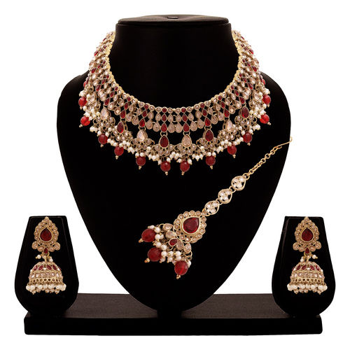 Traditional Indian Jewellery| Reverse AD Wedding Jewelry| Kundan Reverse AD Necklace | Mehandi Plated | Gift for Her..