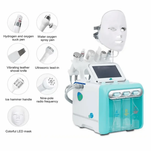 Hydrafacial System with Advanced Features Skin Care Device for Deep Cleansing and Hydration