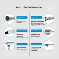 Hydrafacial Machine with Microdermabrasion Features Facial Treatment Equipment with LED Light