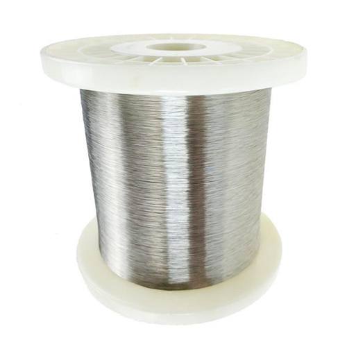 Pure Nickel Wire - High Strength, High Melting Range | Industrial-Grade Silver Wire for Electronics, Batteries, and Heating Elements