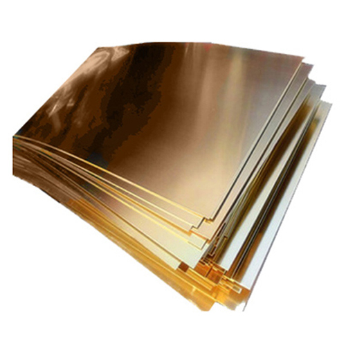 Nickel Plated Copper Sheet - Industrial Grade, High Strength Golden Plate | High Melting Range, Corrosion-Resistant for Aerospace, Automotive, and Electronics Applications