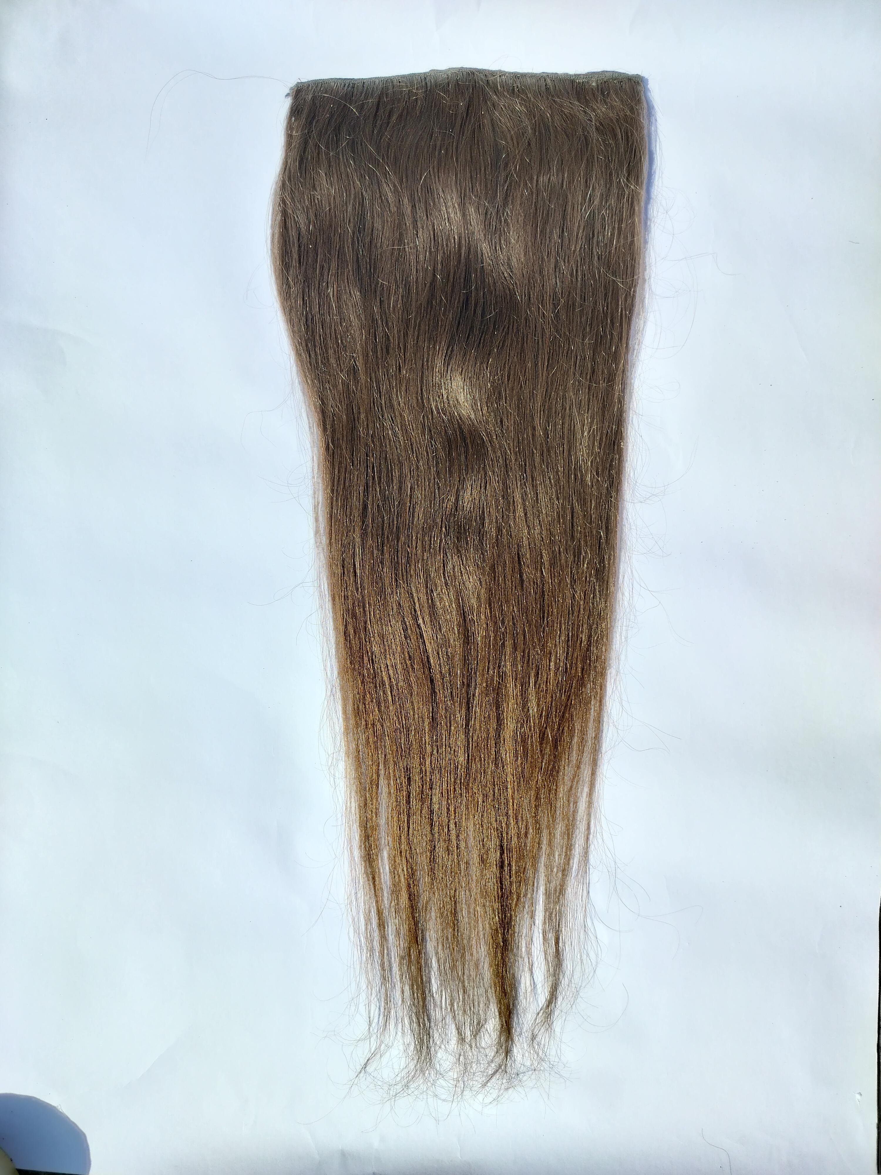 Raw Unprocessed Straight Human Hair Volumizer Extensions