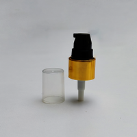 Metalized 19mm Cream And Lotion Pump Gold Or Silver - Diameter: 19 Millimeter (mm)