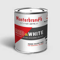 लाल और सफेद सॉल्वेंट बेस प्राइमर पेंट