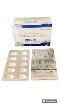 Precot L Glutamine - Probiotic Blend With L-glutamine , Supports Healthy Digestion, Restores Normal Flora, Aids In Irritable Bowel And Yeast Infection Relief