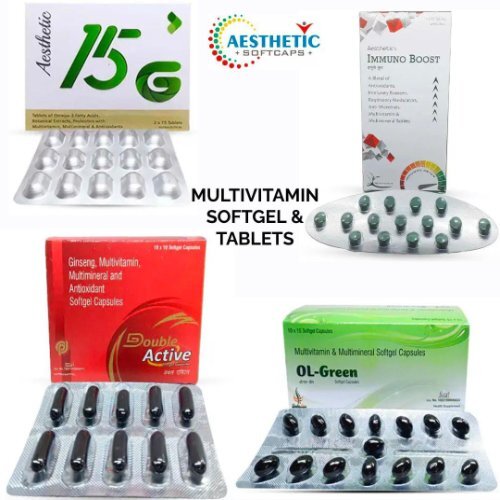 Multivitamin Softgel And Capsule - Age Group: For Adults