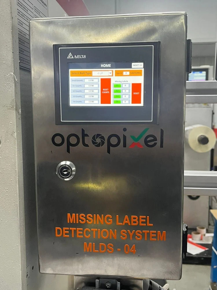 OptoPixel Missing Label Detection System