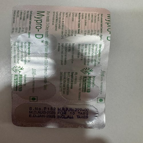 My Pro D Vitamin D3 - Age Group: For Adults