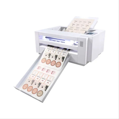 Zd-350 Pro Digital Label Cutting Machine - Color: White