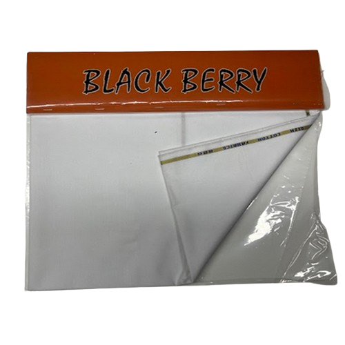 Polyester viscose white uniform fabric