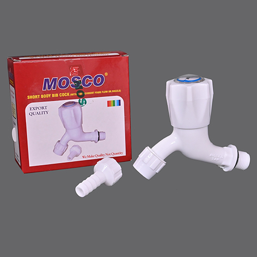 Short Body Bib Cock With Nozzle