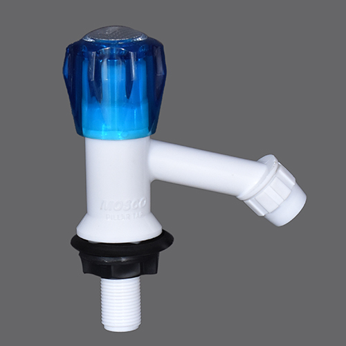 Transparent  Pillar Tap Foam Flow