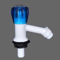 Transparent  Pillar Tap Foam Flow