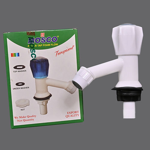 Pillar Tap Foam Flow - Color: White