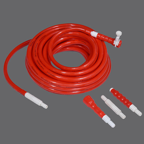 Pvc Garden Hose - Color: Red