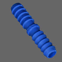 Blue Plastic Pipe Jointer