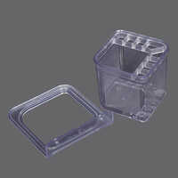 2 In 1 Toothbrush Holder Shelves