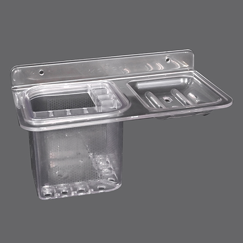 3 In 1 Toothbrush Holder Shelves