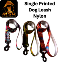 Single Printed & Double Printed Dog Single Layer Leash