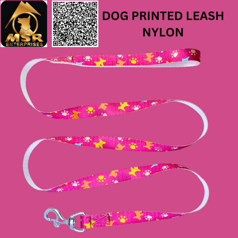 Single Printed & Double Printed Dog Single Layer Leash