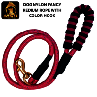 Dog Rope with Color Hook(Radium Nylon)